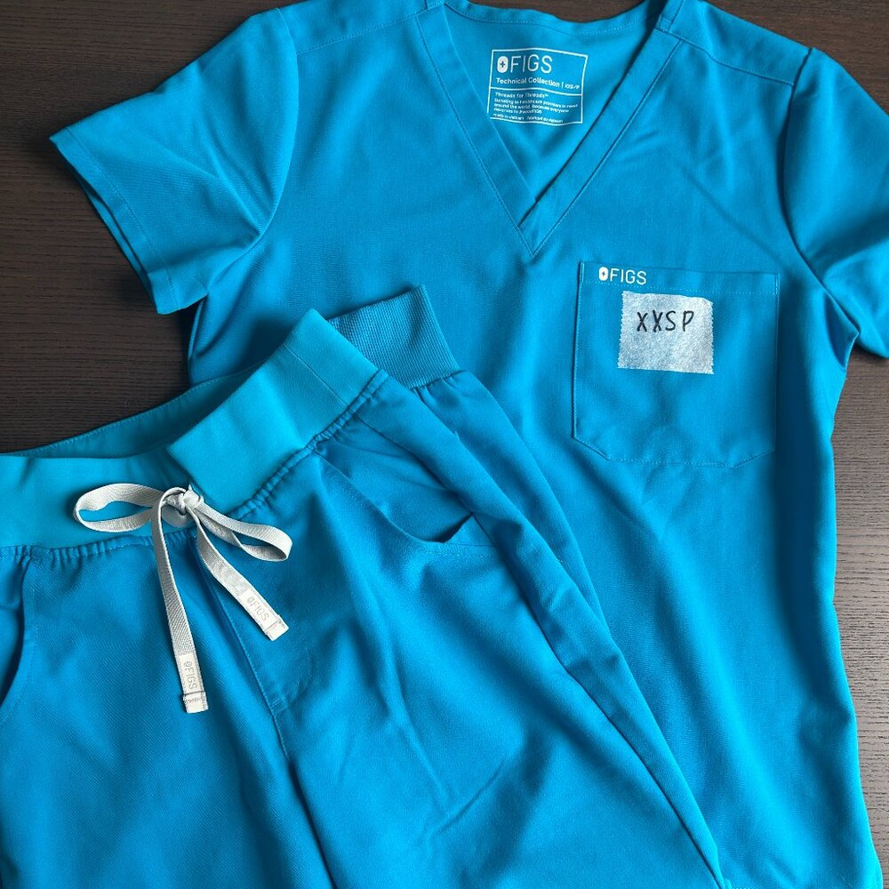 Figs Set XXSP/XXSP Catarina HW Zamora in Extreme Blue